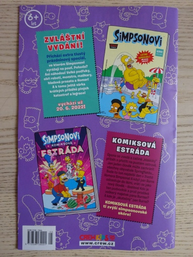 SIMPSONOVI, KOMIKS, 5/2022