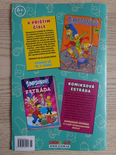 SIMPSONOVI, KOMIKS, 6/2022
