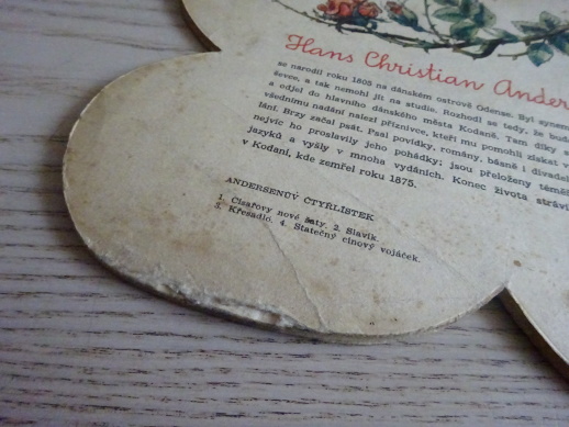 SLAVÍK, ANDERSENŮV ČTYŘLÍSTEK, HANS CHRISTIAN ANDERSEN