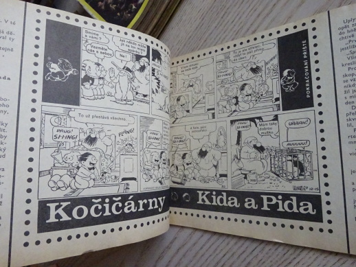 OHNÍČEK 11/1970, KOMIKS, NEPRAKTA, SEKORA, BURIAN