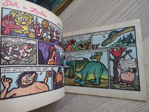 OHNÍČEK 21/1970, KOMIKS, NEPRAKTA, SEKORA, BURIAN