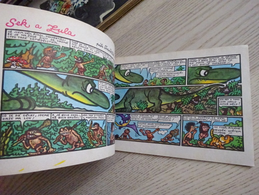 OHNÍČEK 23/1970, KOMIKS, NEPRAKTA, SEKORA, BURIAN