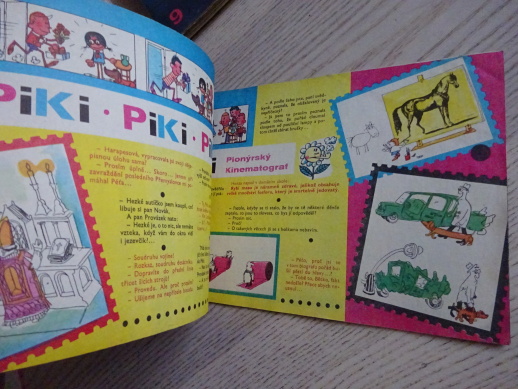 OHNÍČEK 5/1971, KOMIKS, NEPRAKTA, SEKORA, BURIAN