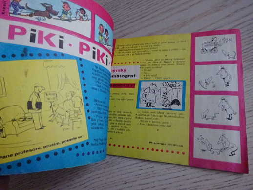OHNÍČEK 11/1972, KOMIKS, NEPRAKTA, SEKORA, BURIAN