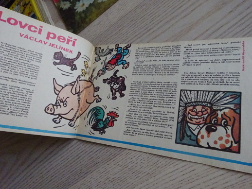 OHNÍČEK 13/1972, KOMIKS, NEPRAKTA, SEKORA, BURIAN