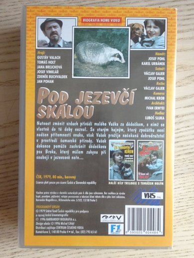 POD JEZEVČÍ SKÁLOU, VHS