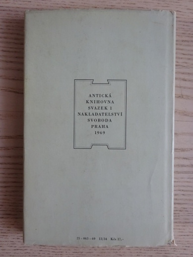 HOVORY K SOBĚ, MARCUS AURELIUS ANTONINUS, **an