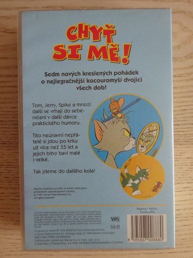 TOM & JERRY, CHYŤ SI MĚ!, VHS VIDEOKAZETA