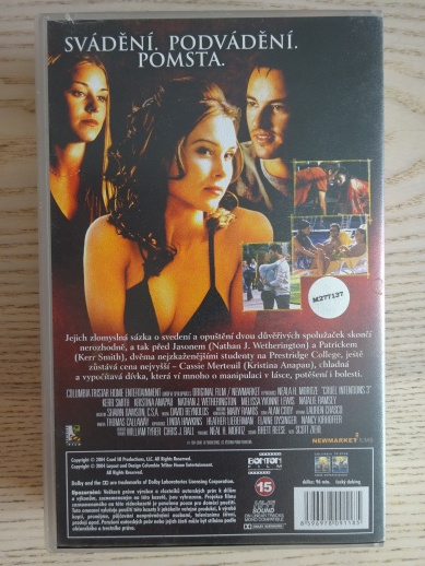 VELMI NEBEZPEČNÉ ZNÁMOSTI 3, VHS VIDEOKAZETA