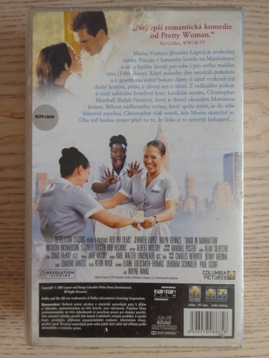 KRÁSNÁ POKOJSKÁ, VHS VIDEOKAZETA
