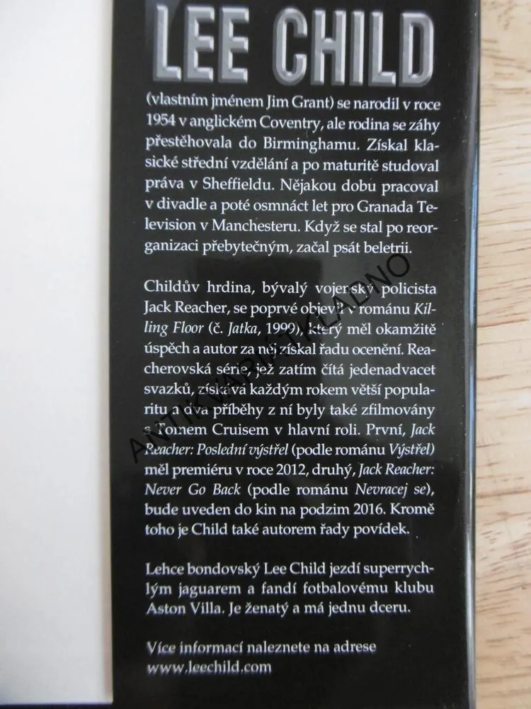 ODPOČÍVEJ V POKOJI, LEE CHILD, 