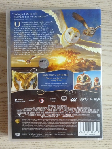 LEGENDA O SOVÍCH STRÁŽCÍCH, DVD FILM