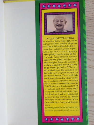 ZA HLASEM SRDCE, JACQUELINE WILSONOVÁ, **an