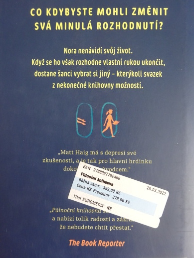 PŮLNOČNÍ KNIHOVNA, MATT HAIG, **an