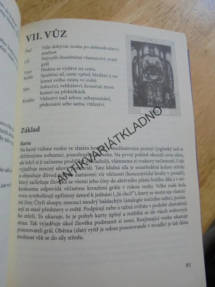 CROWLEYHO TAROT, ZÁKLADNÍ KNIHA, UČEBNICE TAROTU, BANZHAF