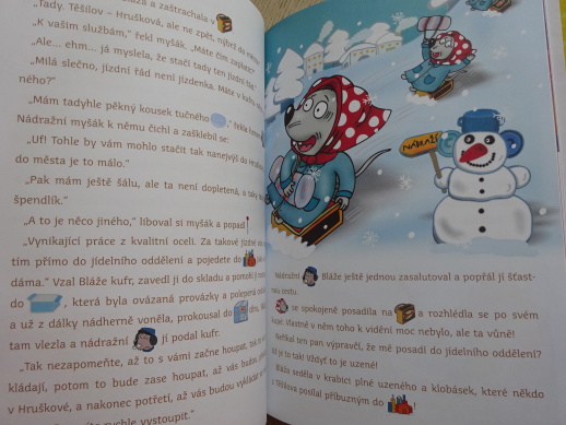 MYŠ BLÁŽA NA CESTE ZA BLAHOBYTEM, MALOVANÉ ČTENÍ, **an