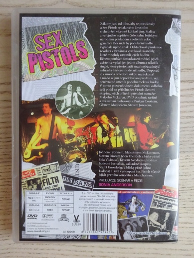 SEX PISTOLS, AGENTS OF ANARCHY, DVD HUDBA
