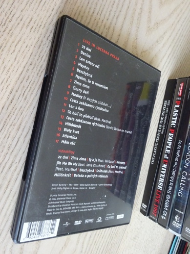 MIRO ŽBIRKA LIVE, DVD HUDBA