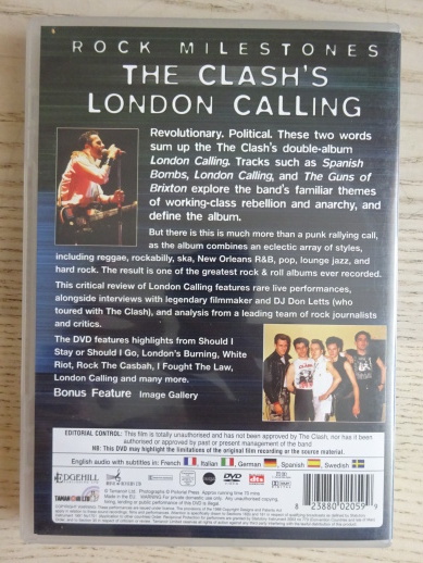 THE CLASH'S LONDON CALLING, DVD HUDBA