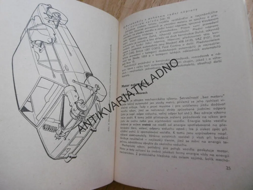 UČEBNICE ŘIDIČE OSOBNÍHO A LEHKÉHO NÁKLADNÍHO AUTOMOBILU