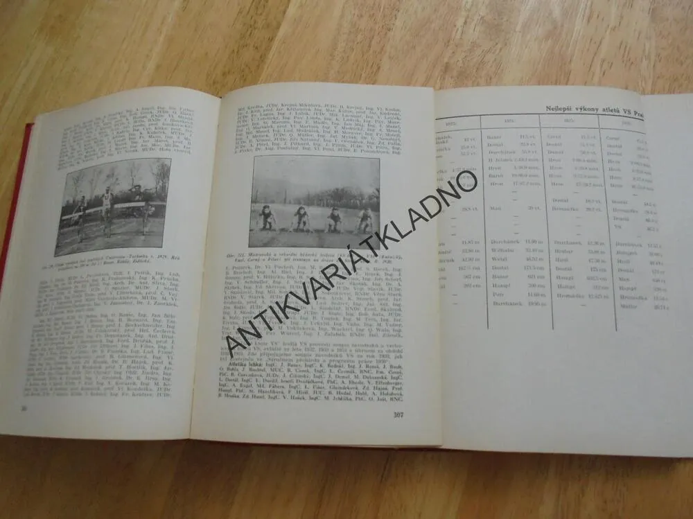 KNIHA O VYSOKOŠKOLSKÉM SPORTU, 1935, SMOTLACHA, **an