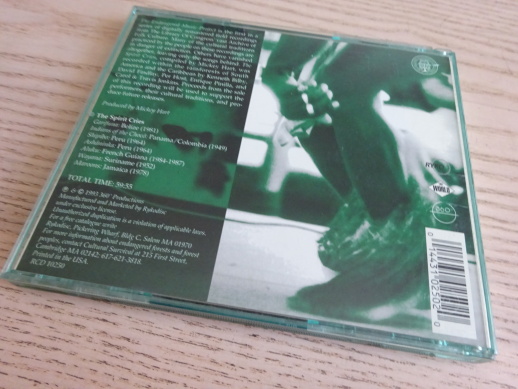 THE SPIRIT CRIES, MUSIC FROM THE RAINFORESTS OF SOUTH AMERICA AND THE CARRIBEAN, CD HUDBA