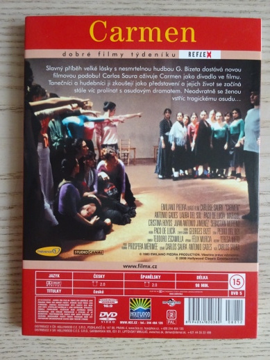 CARMEN, DVD FILM