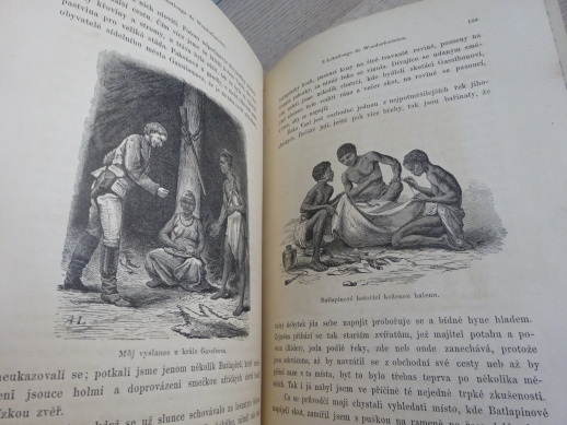 SEDM LET V JIŽNÍ AFRICE 1-2, EMIL HOLUB, 1880, **an