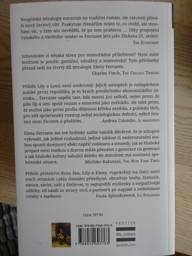 GENIÁLNÍ PŘÍTELKYNĚ, 1-4, ELENA FERRANTE, **an