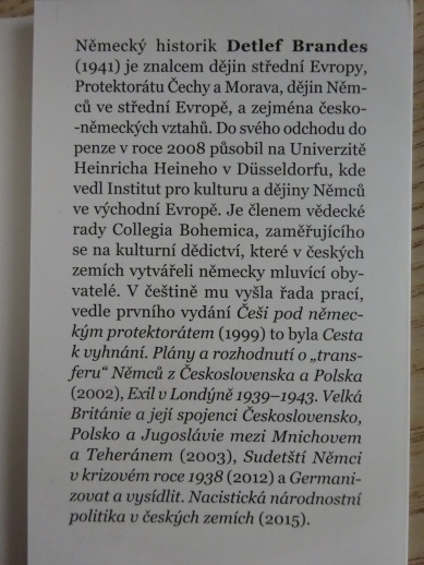 ČEŠI POD NĚMECKÝM PROTEKTORÁTEM, DETLEF BRANDES, **an