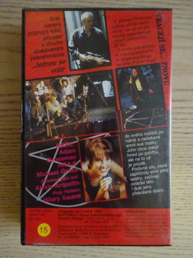 VRACEJÍ SE... ZNOVU, VHS VIDEOKAZETA