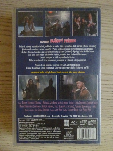 TAKMER RUŽOVÝ PRÍBEH, VHS VIDEOKAZETA