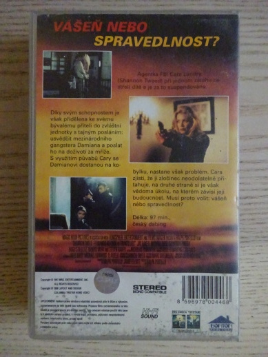NAHÉ LŽI, VHS VIDEOKAZETA