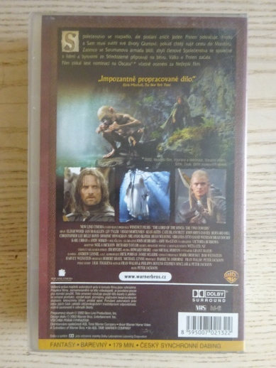 PÁN PRSTENŮ: DVĚ VĚŽE, VHS