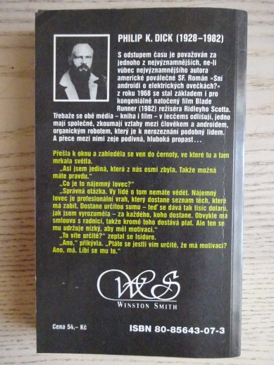 BLADE RUNNER, PHILIP K. DICK, **an