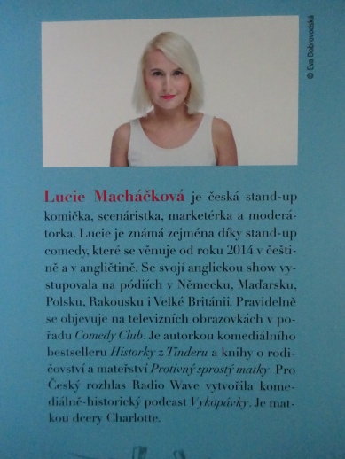 SVATEBNÍ HISTORKY ANEB JAK JSEM SE NEVDALA, LUCIE MACHÁČKOVÁ, **an