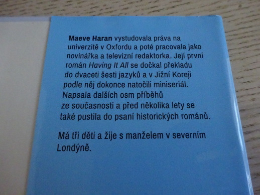 BÁJEČNÉ ČASY, MAEVE HARAN, **an