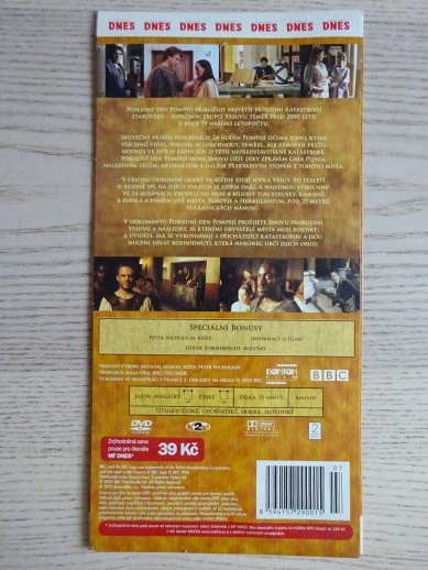 POSLEDNÍ DNY POMPEJÍ, DVD FILM