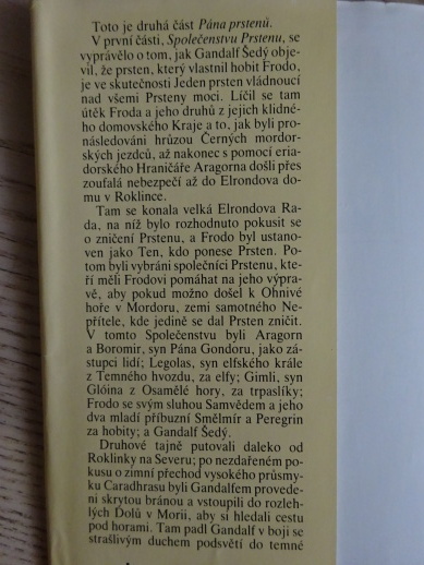 PÁN PRSTENŮ 2., DVĚ VĚŽE, J.R.R. TOLKIEN, **an