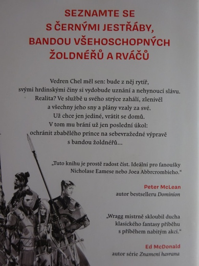 ČERNÍ JESTŘÁBI, DAVID WRAGG, **an