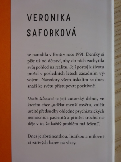 DENÍK ŠÍLENSTVÍ, KONEC ALKOHOLIČKY, VERONIKA SAFORKOVÁ, **an