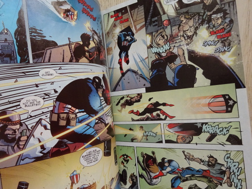 CAPTAIN AMERICA, MARVEL KOMIKS, ANGLICKY