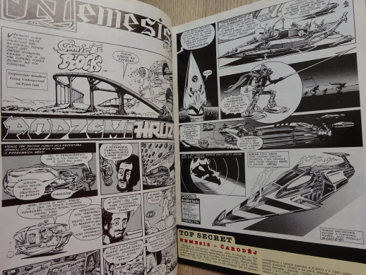 COMICS 9/2001, KOMIKS A JEHO SVĚT, ČASOPIS