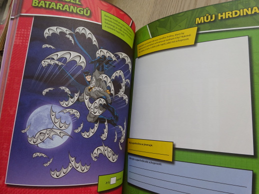 BATMAN, BOJ PROTI ZLOČINU, KNIHA ÚKOLŮ PRO SUPERHRDINY, **an