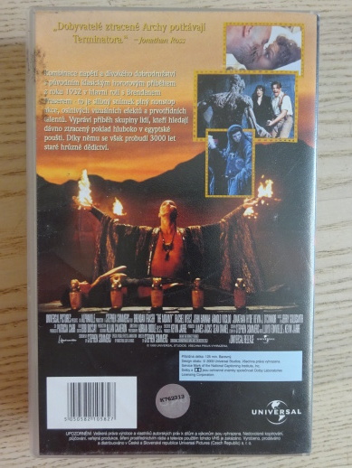 MUMIE, VHS VIDEOKAZETA
