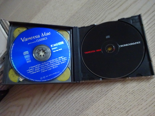VANESSA MAE, CHOREOGRAPHY, 3X CD HUDBA