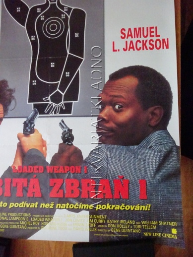 NABITÁ ZBRAŇ 1, EMILIO ESTEVEL, SAMUEL L. JACKSON, PLAKÁT 4C