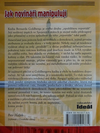 JAK NOVINÁŘI MANIPULUJÍ, BERNARD GOLDBERG, **an
