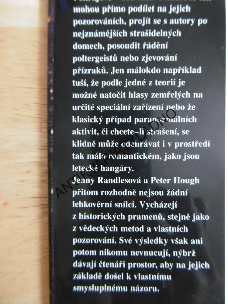 ŽIVOT PO SMRTI, ZKOUMÁNÍ ZÁHAD ŽIVOTA A SMRTI, RANDLESOVÁ, HOUGH