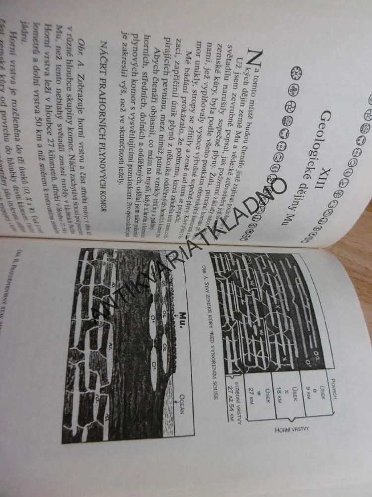 SVĚTADÍL MU, ZTRACENÁ KOLÉBKA LIDSTVA, PLK.JAMES CHURCHWARD, **an